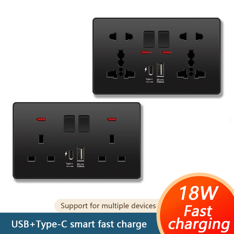 Electronics Gadgets For Home - Универсальная настенная розетка 18W с быстрой