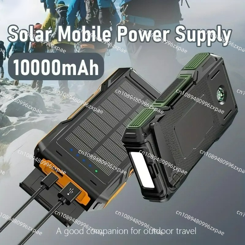Солнечный пауэрбанк 10000 мАч  – обзор и цена Solar Powered Charger